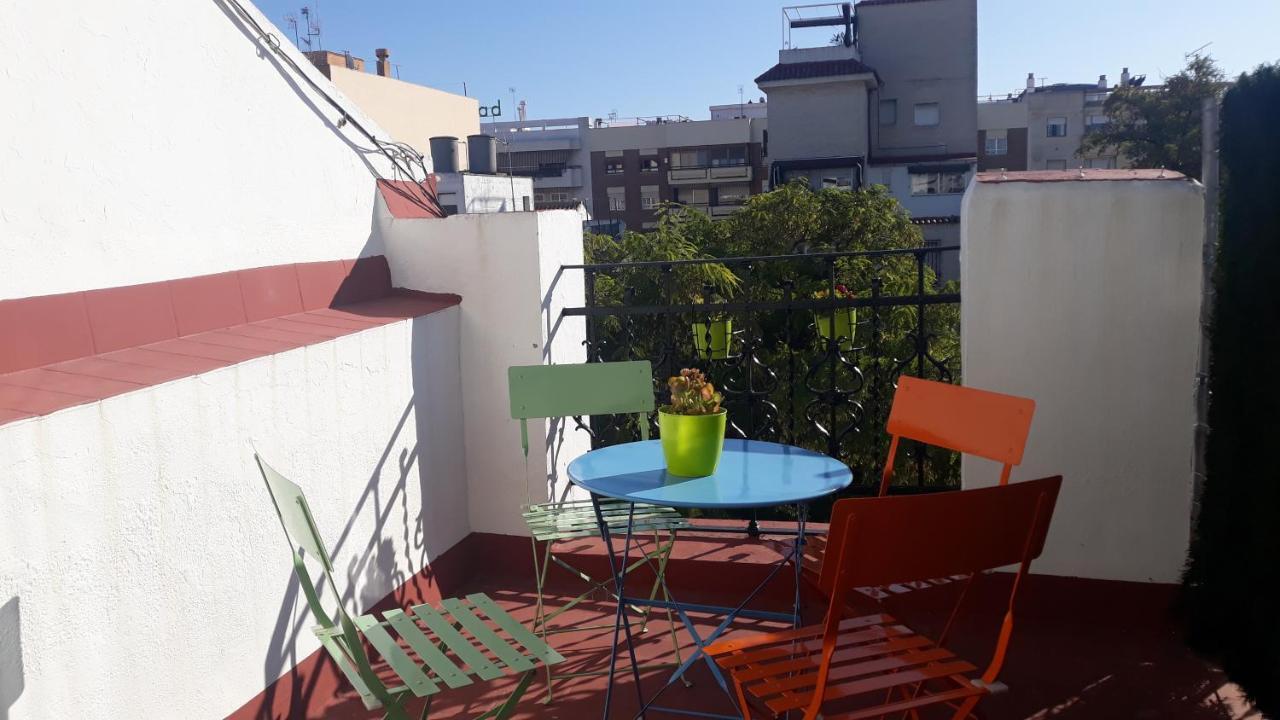 Estudio Con Terraza Privada Lägenhet Sevilla Exteriör bild